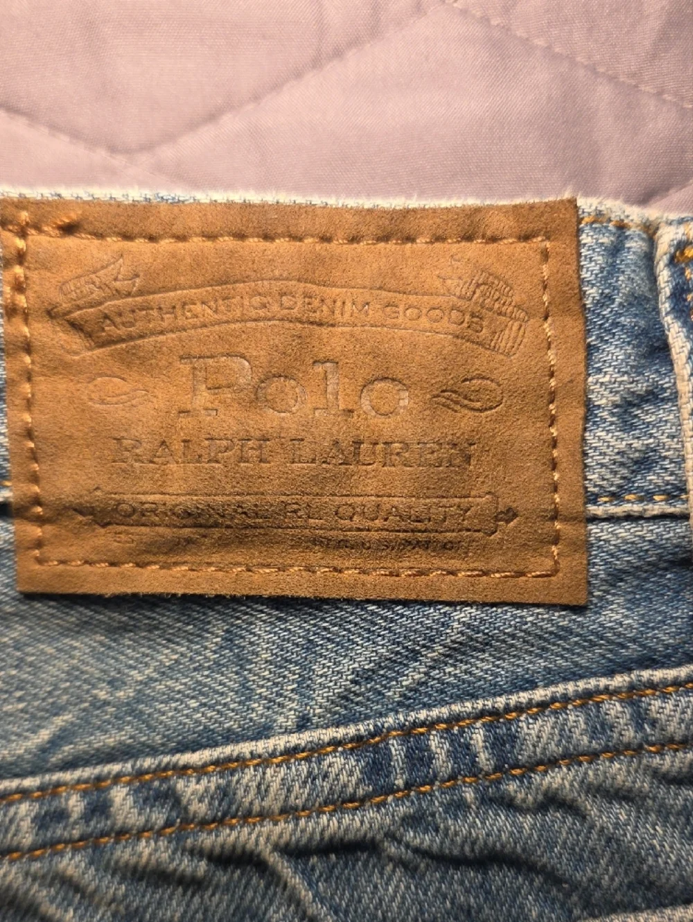 Ralph Lauren Light Blue Denim Cutoff Shorts